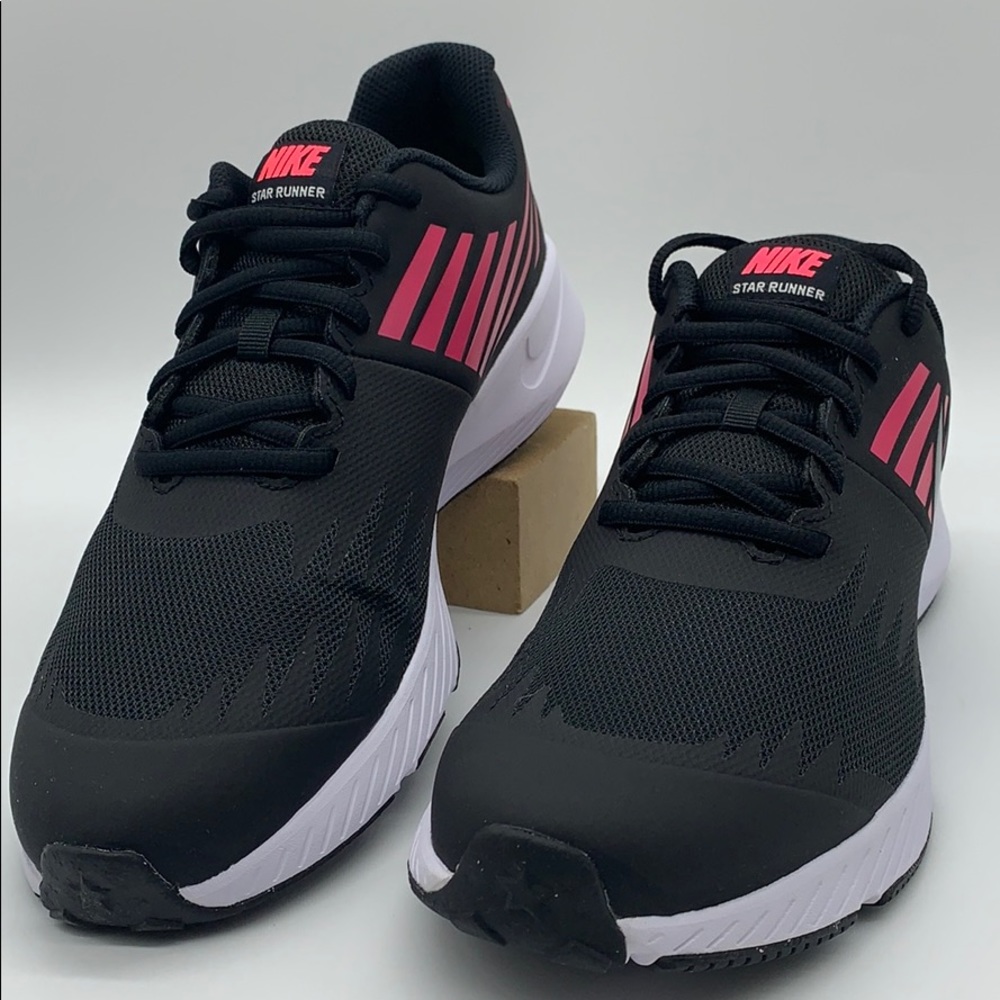 NIKE STAR RUNNER (GS) black/metallic-silver - Picture 8 of 16
